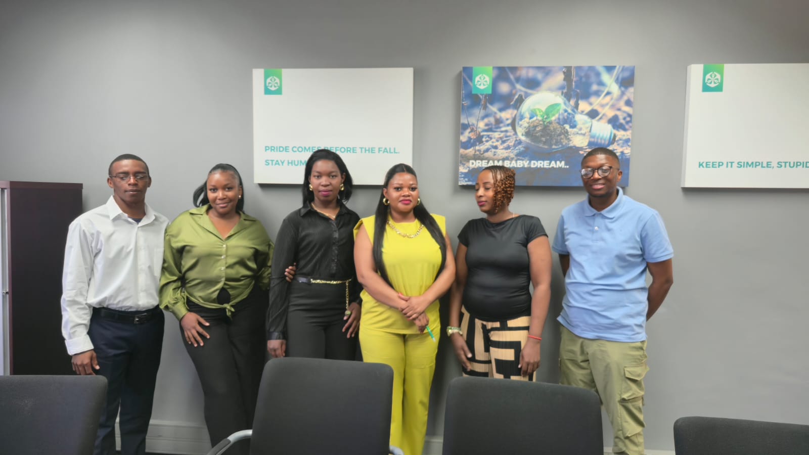 The Pinnacles Holdings team posing together